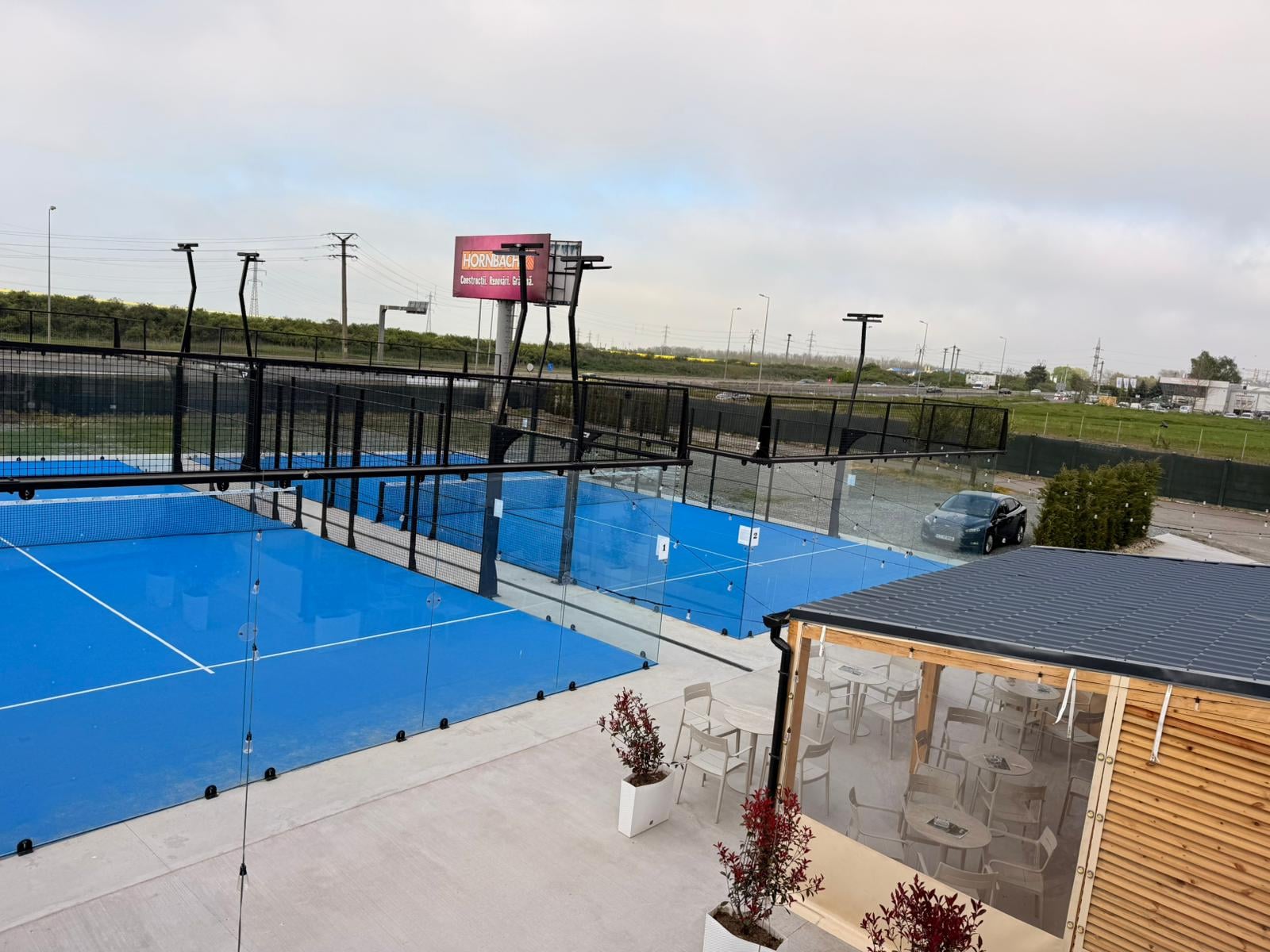 Al doilea teren padel outdoor Play Spot Constanța